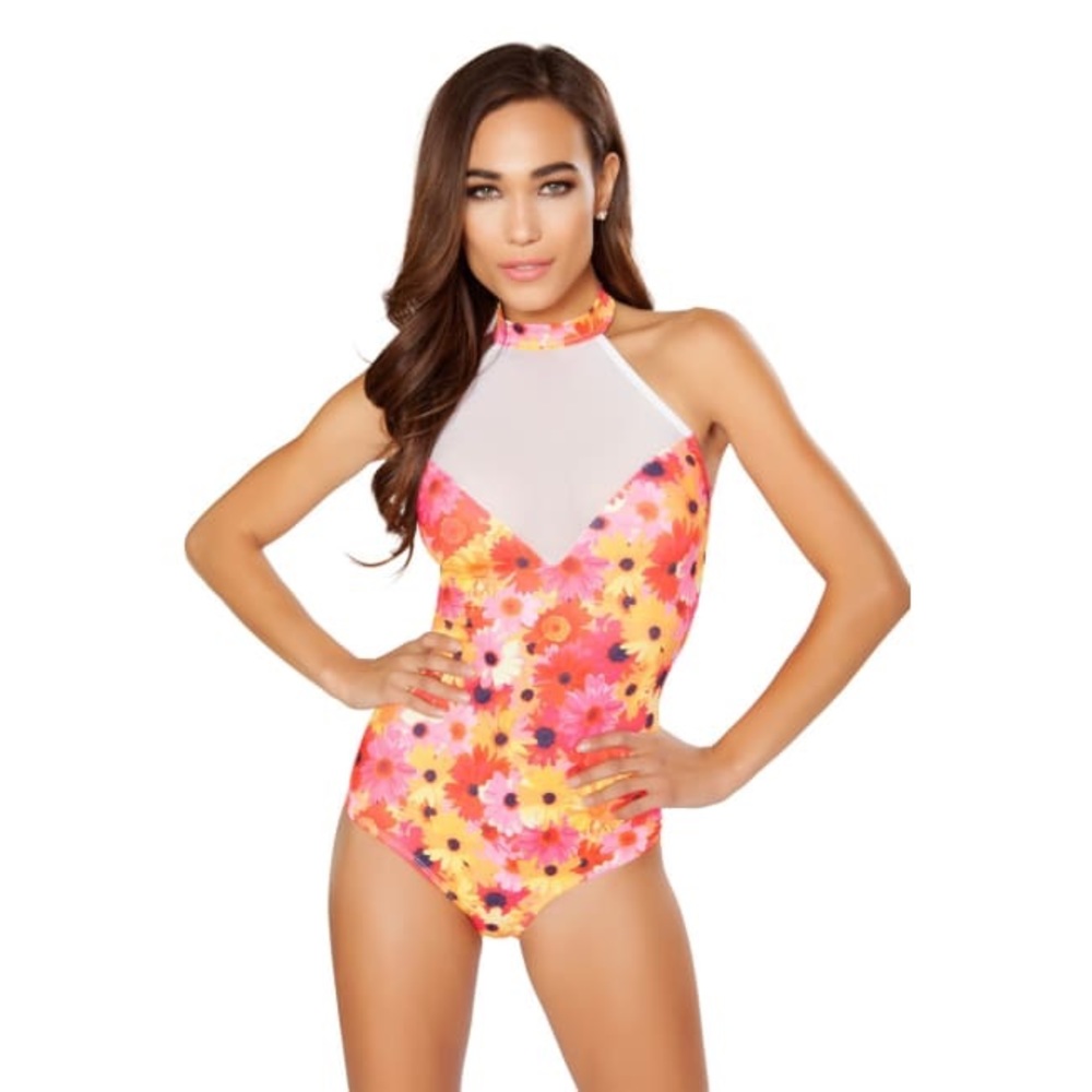 Yandy ROMA Flower Bodysuit